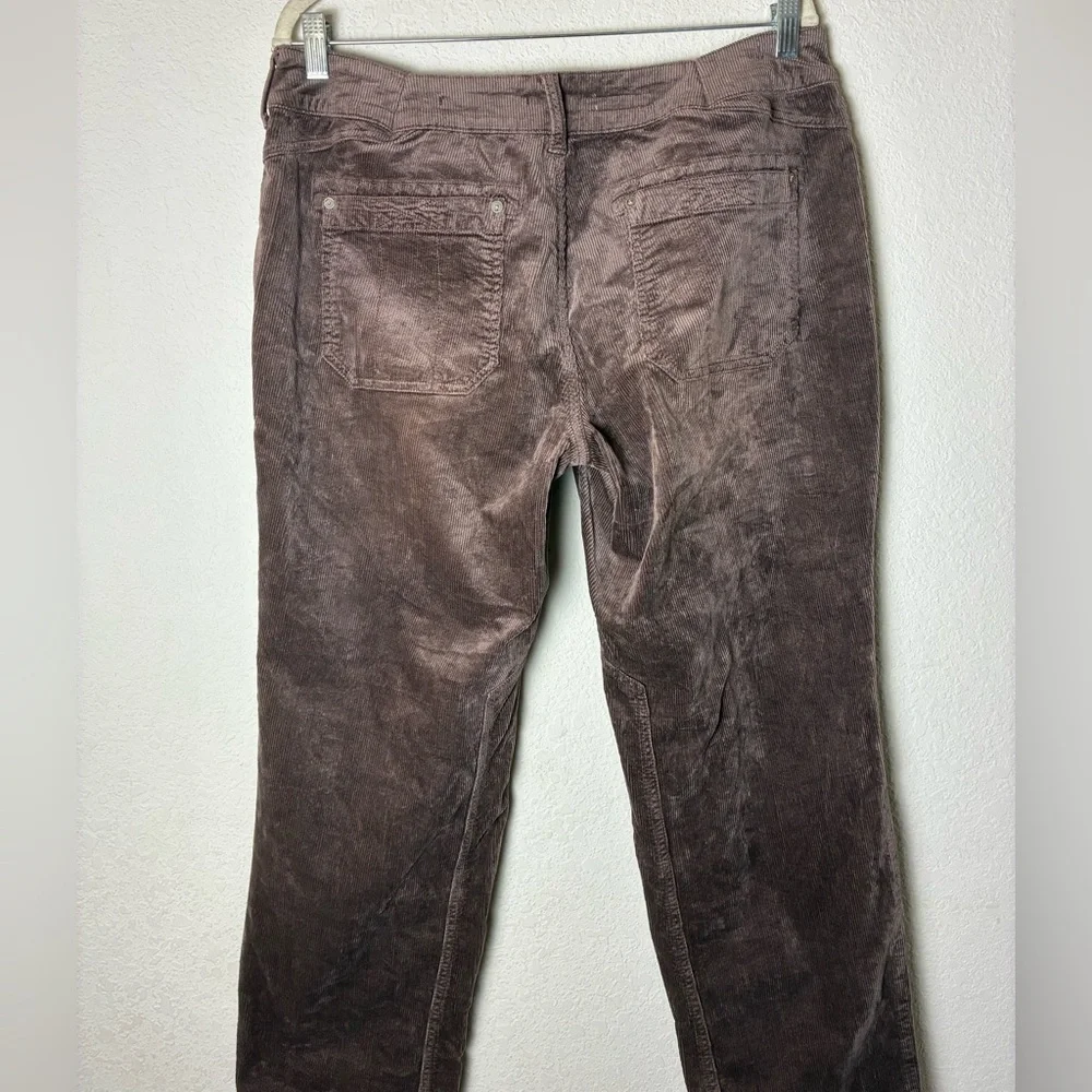 Anthropologie Pilcro The Wanderer Brown Corduroy Carpenter Pants Cotton Modal